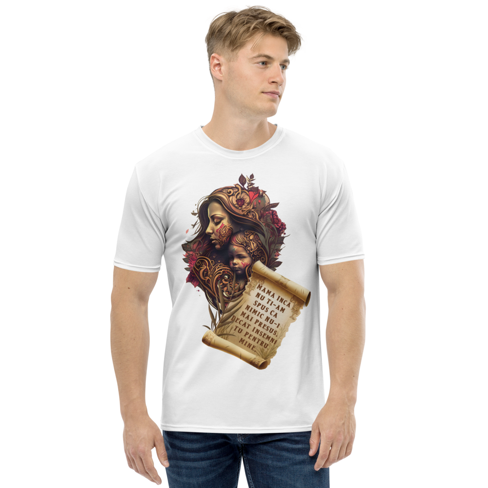 Tricou Alb - Mama