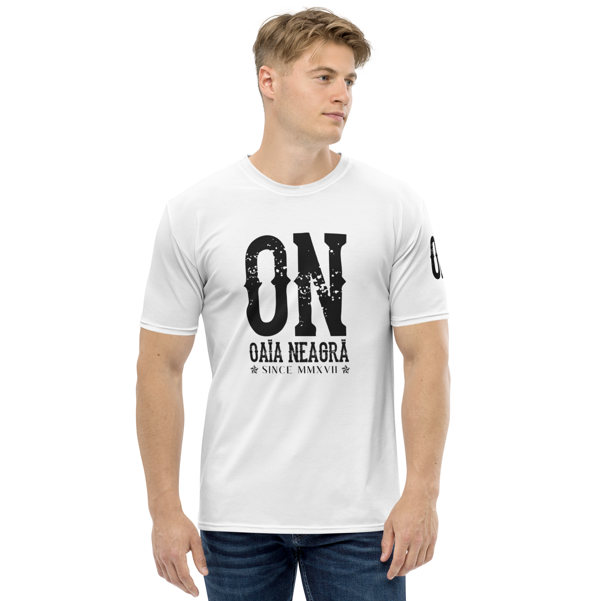 Tricou Alb - Oaia Neagra 2K17