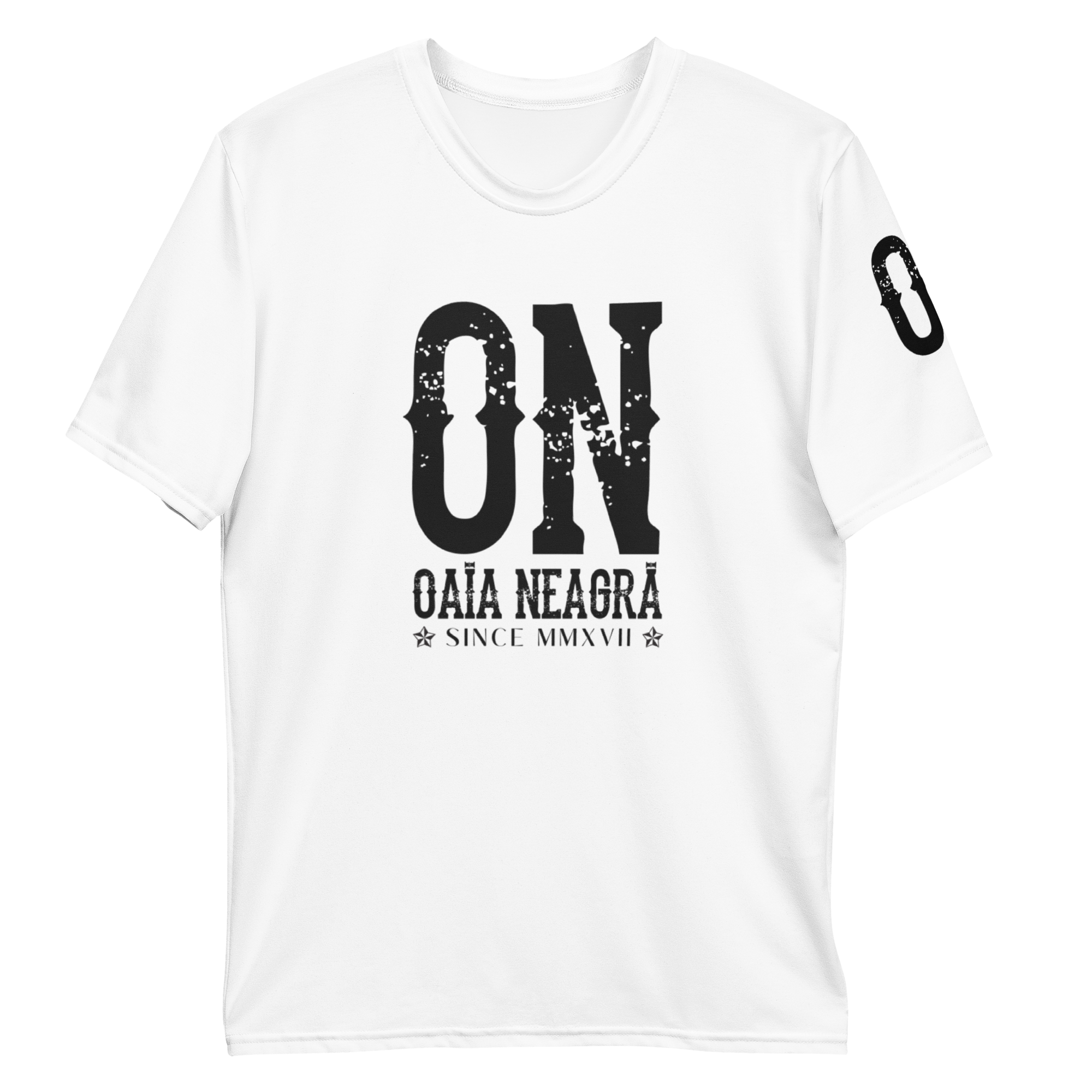 Tricou Alb - Oaia Neagra 2K17