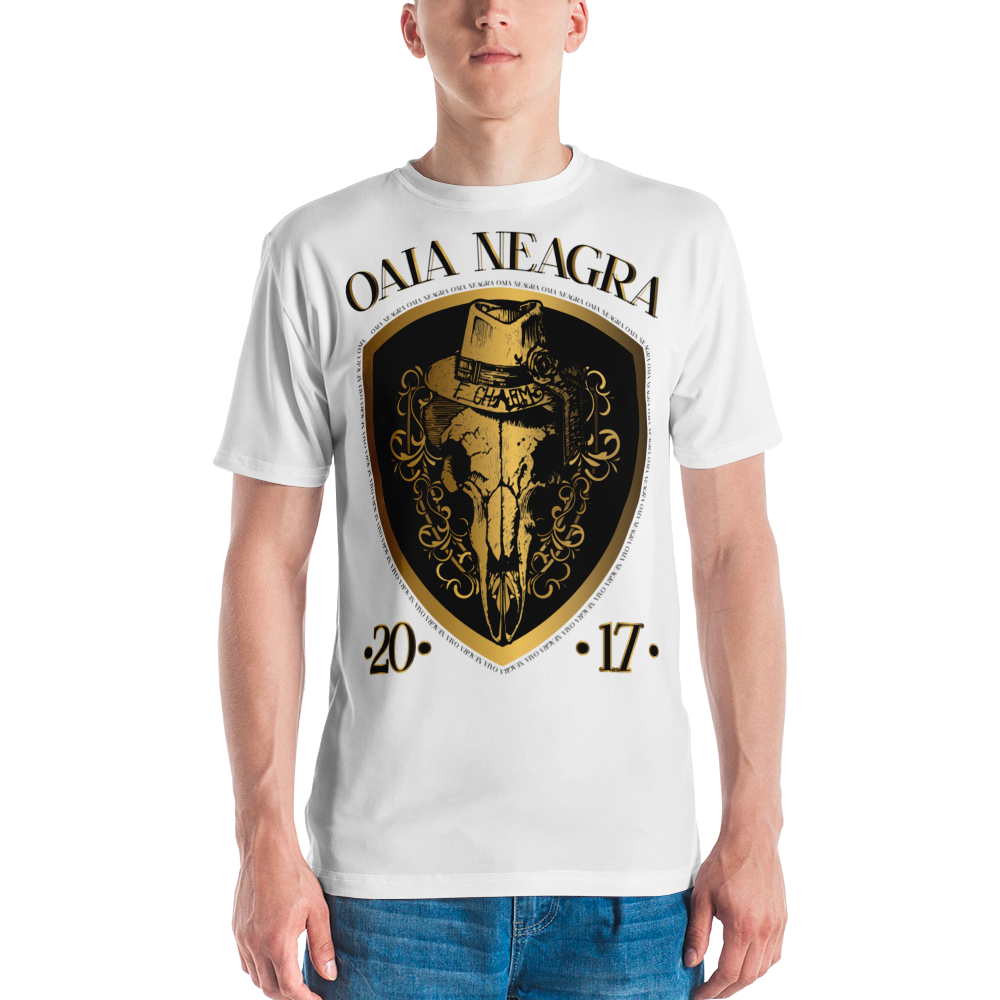 Tricou Alb - Gold