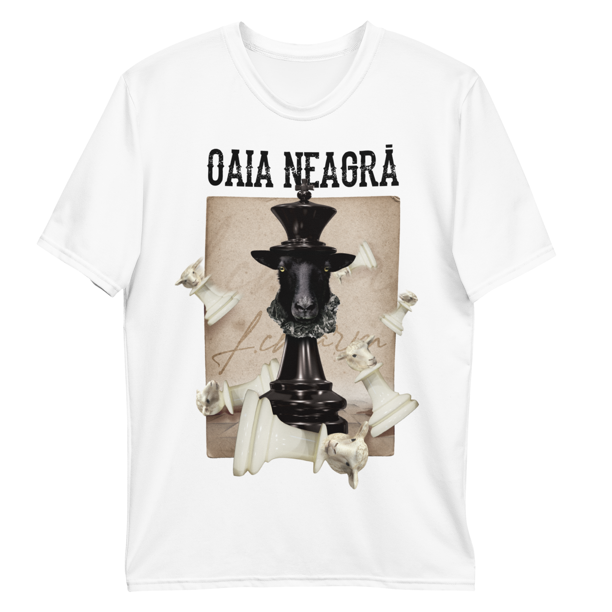 Tricou Alb - Sah