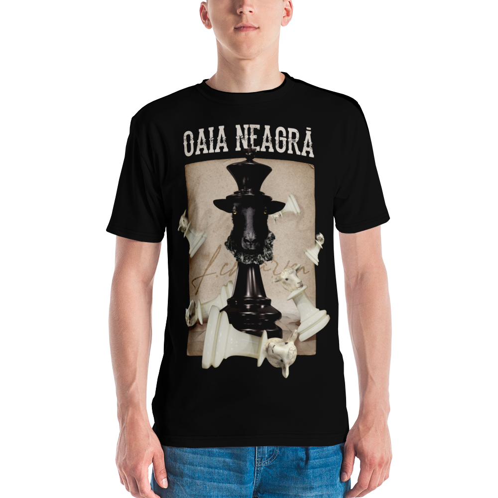 Tricou Negru - Sah