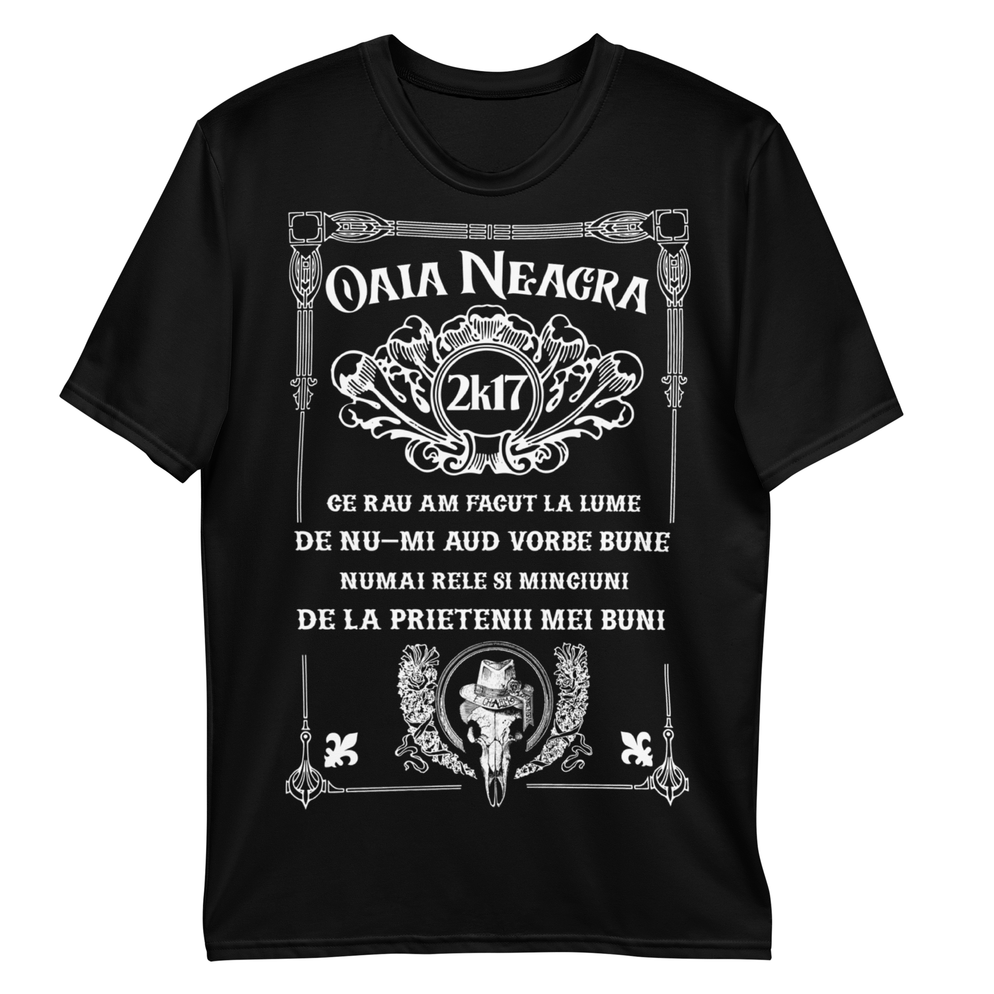 Tricou Negru - Lume