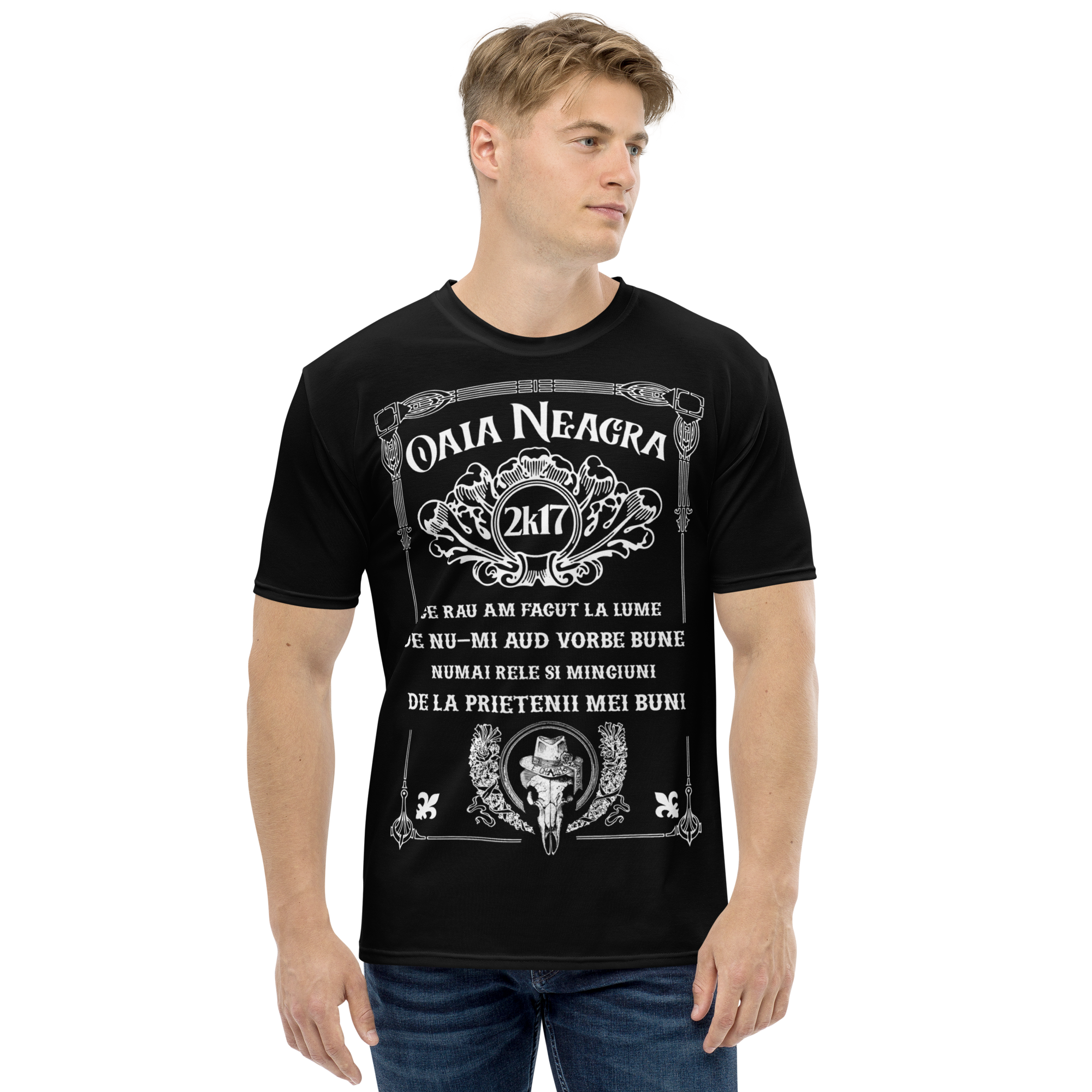 Tricou Negru - Lume