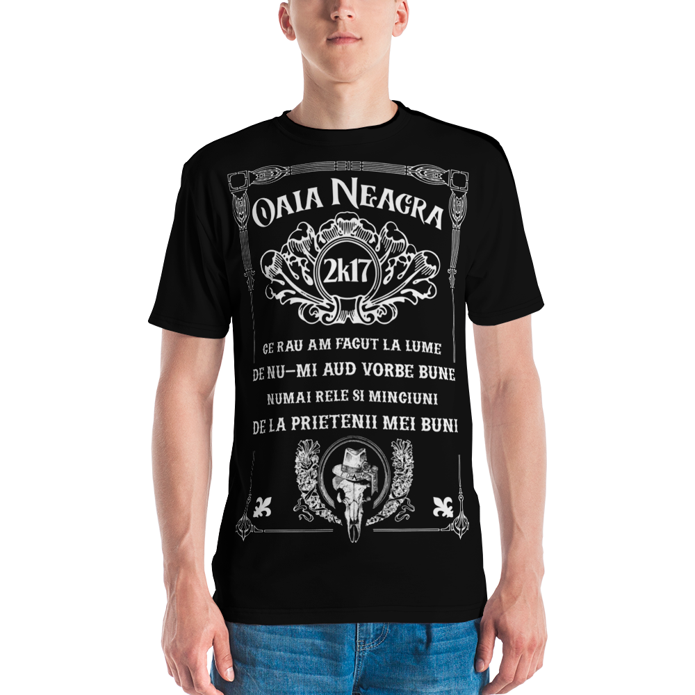 Tricou Negru - Lume