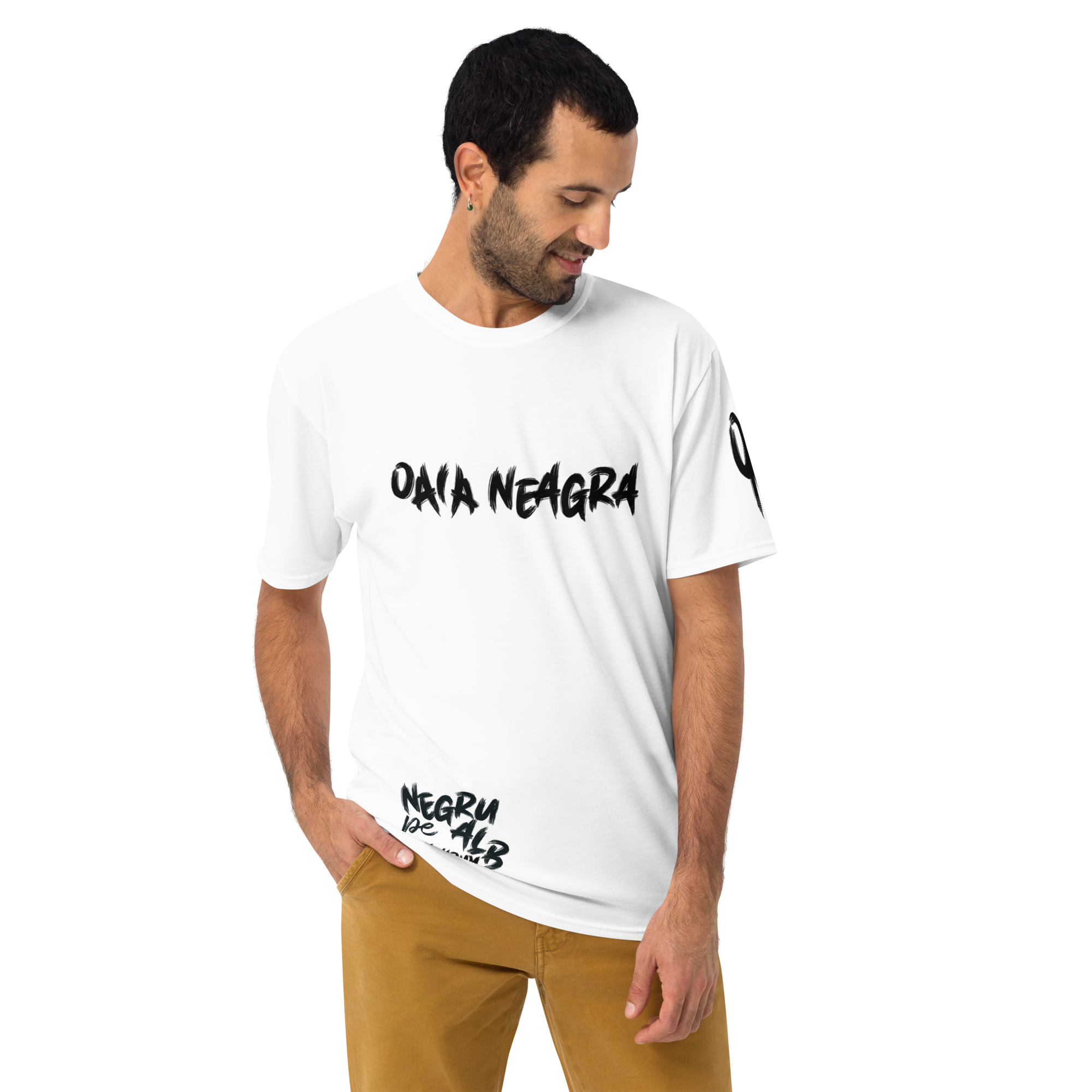 Tricou - Negru pe Alb 7th Album