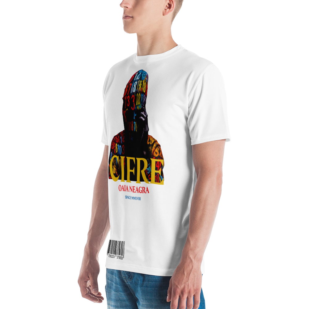 Tricou Alb - Cifre