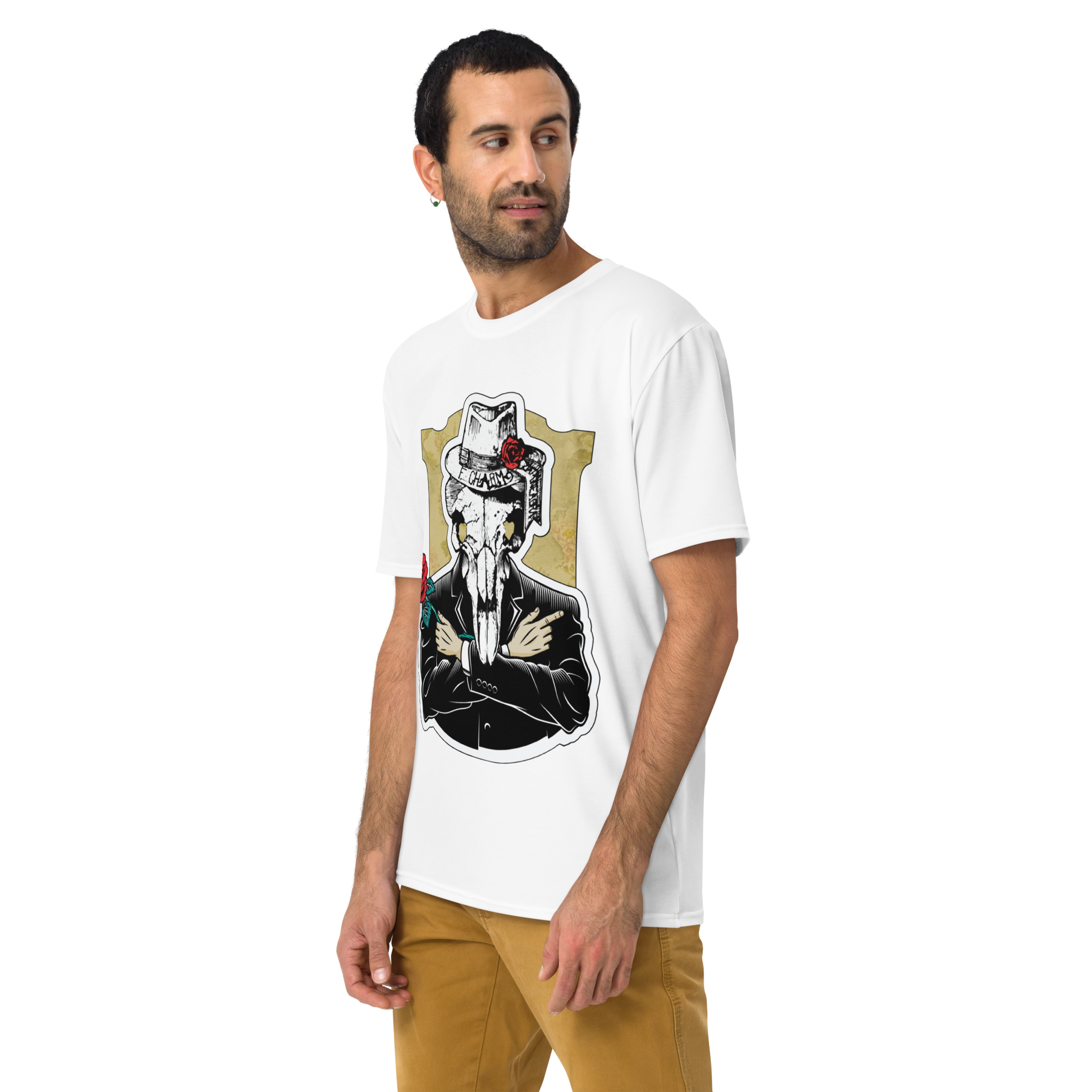 Tricou Alb - Vintage