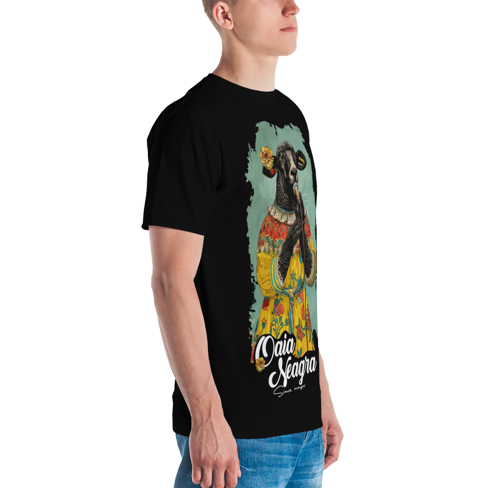 Tricou Negru - Sheep on the mic