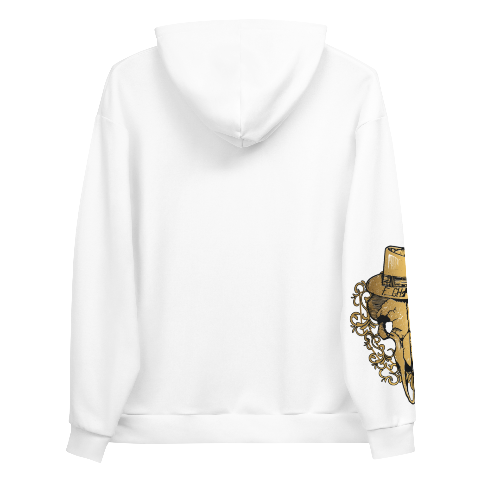 Hanorac Alb - Gold