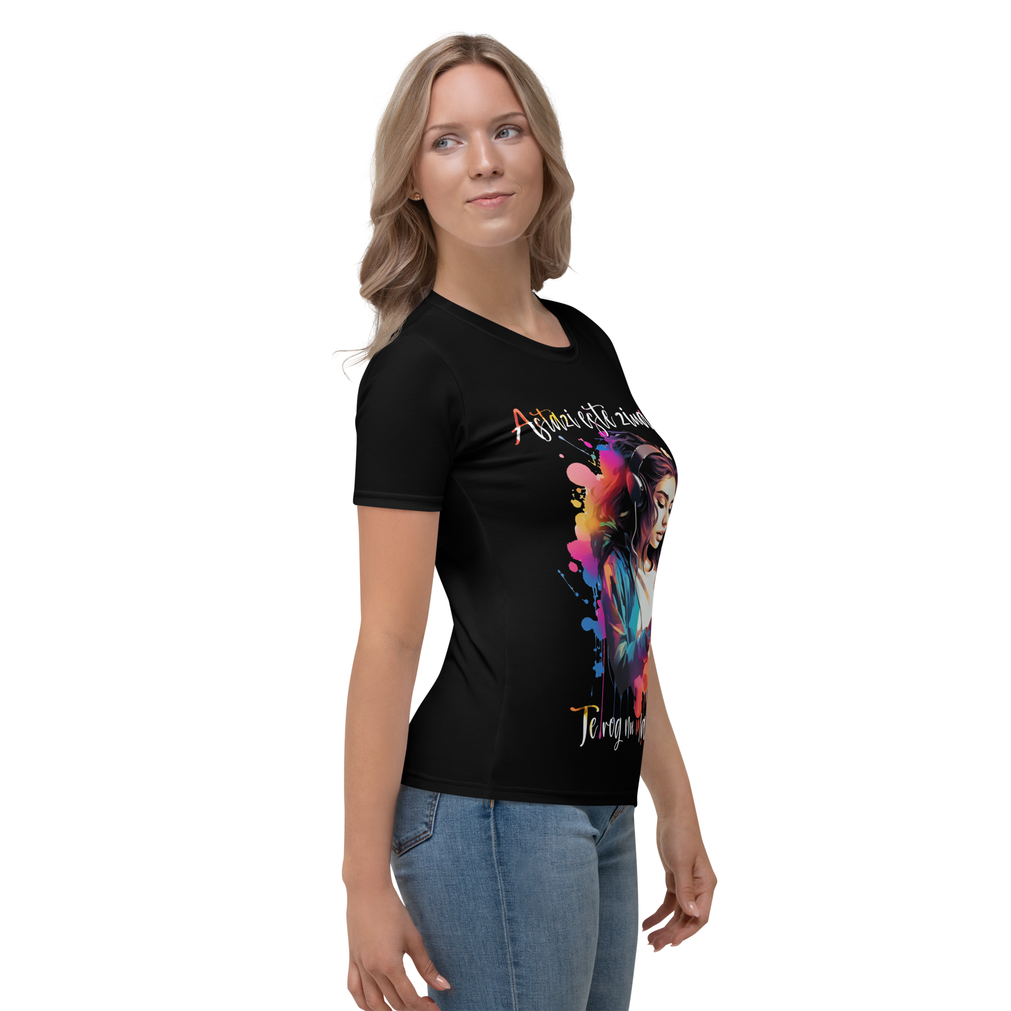 Tricou Negru - Astazi este ziua mea