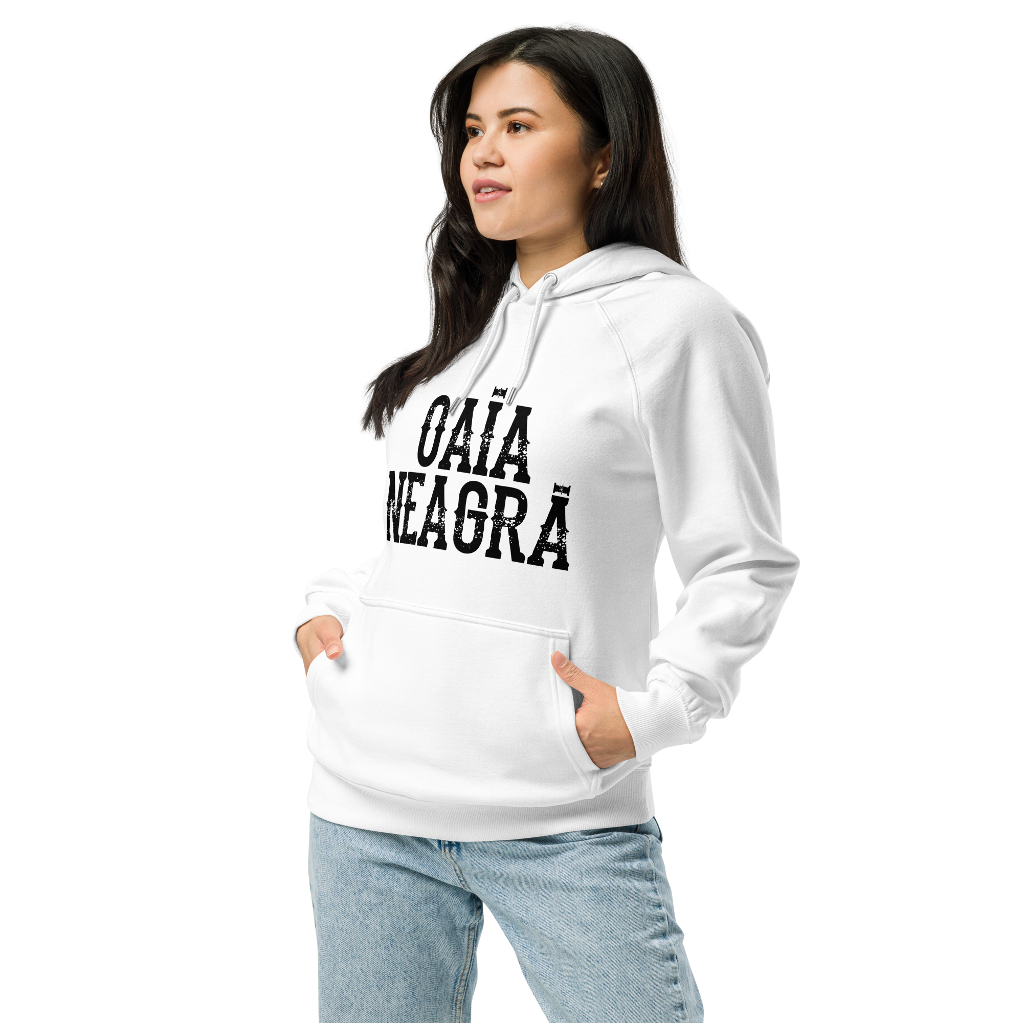 Hanorac Alb - Oaia Neagra